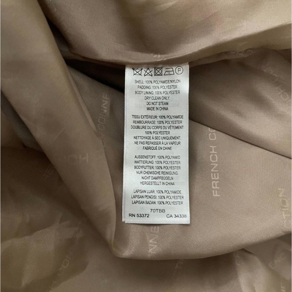 LAST CHANCE New French Connection Long Puffer Coat - Picture 4 of 6